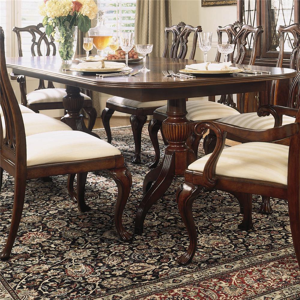 Antique cherry store dining table
